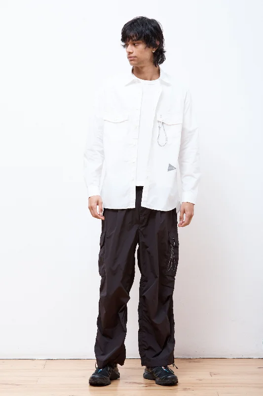 Oversized Cargo Pants Black