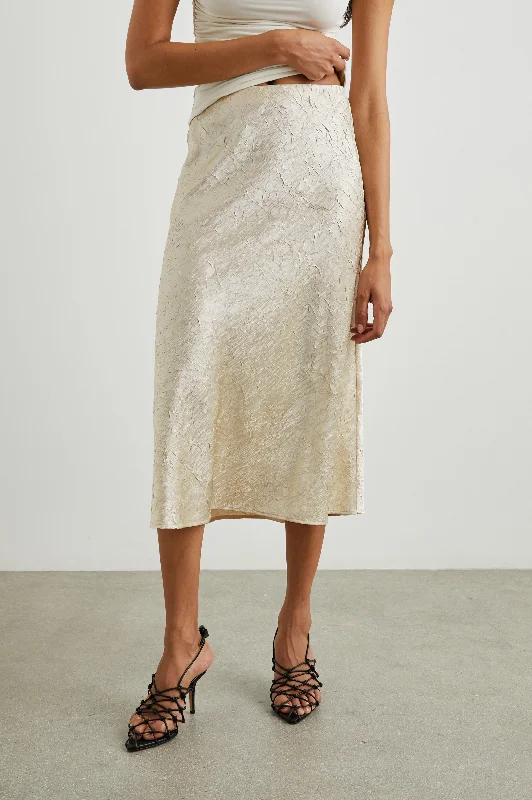 ANYA SKIRT - CHAMPAGNE