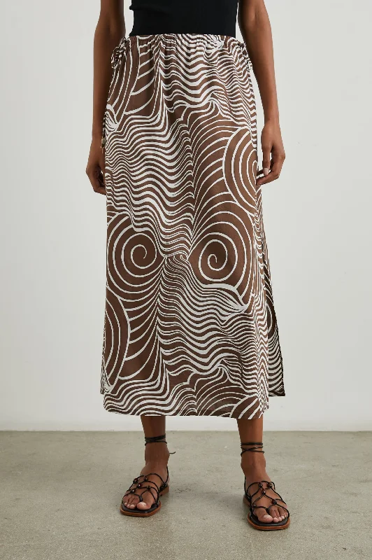 BEECH SKIRT - SWIRLS