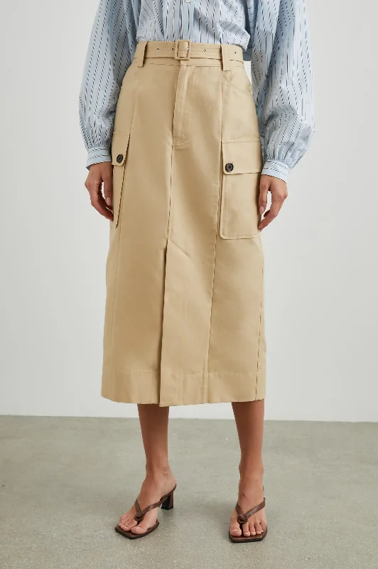 CYRUS SKIRT - KHAKI