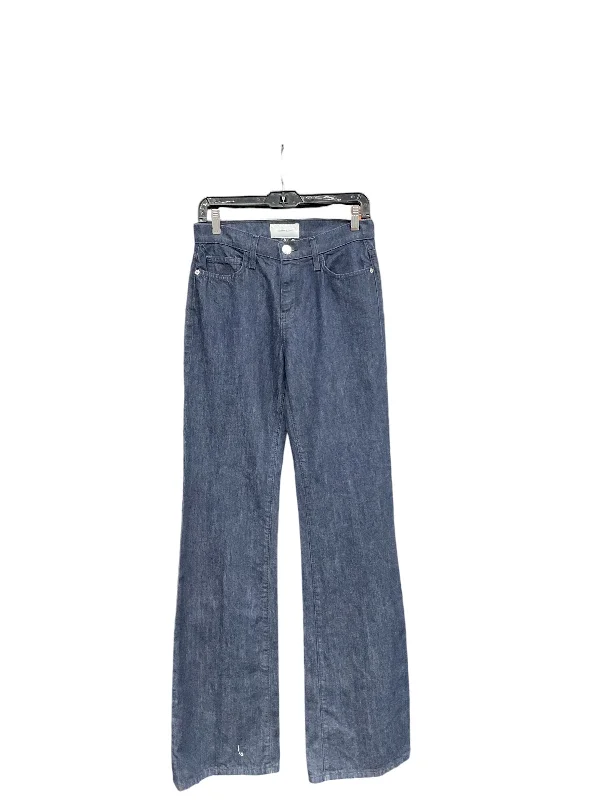 Jeans Flared By Current/elliott In Blue Denim, Size: 2