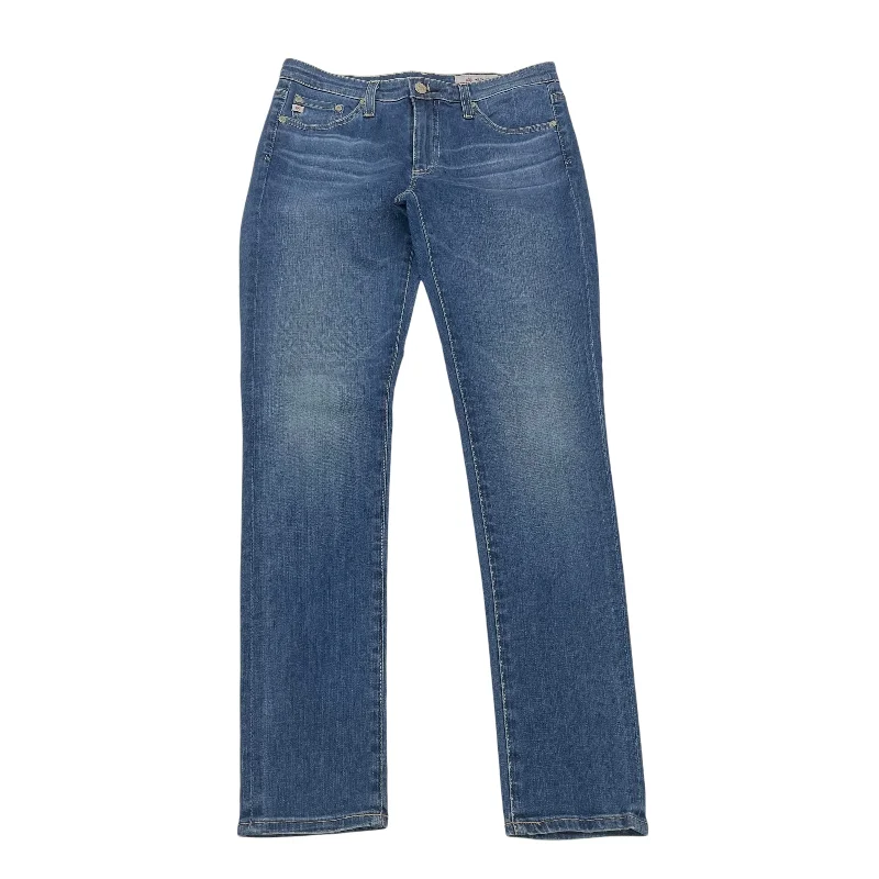 Jeans Skinny By Adriano Goldschmied In Blue Denim, Size:2