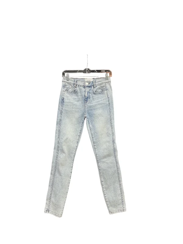 Jeans Skinny By Current Elliott In Blue Denim, Size: 2