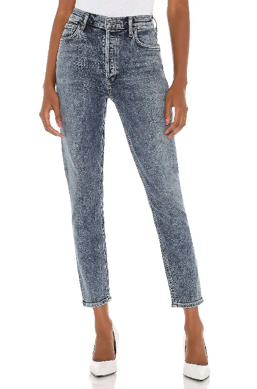 Nico High Rise Slim Jean In Retreat