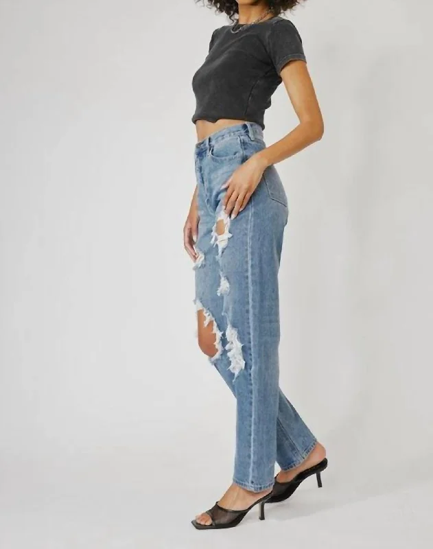 Vintage 90's Straight Leg In Dark Wash