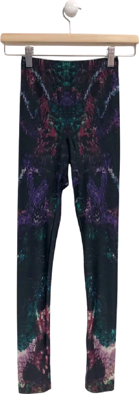 Alexander McQueen Multicolour Printed Leggings UK XS