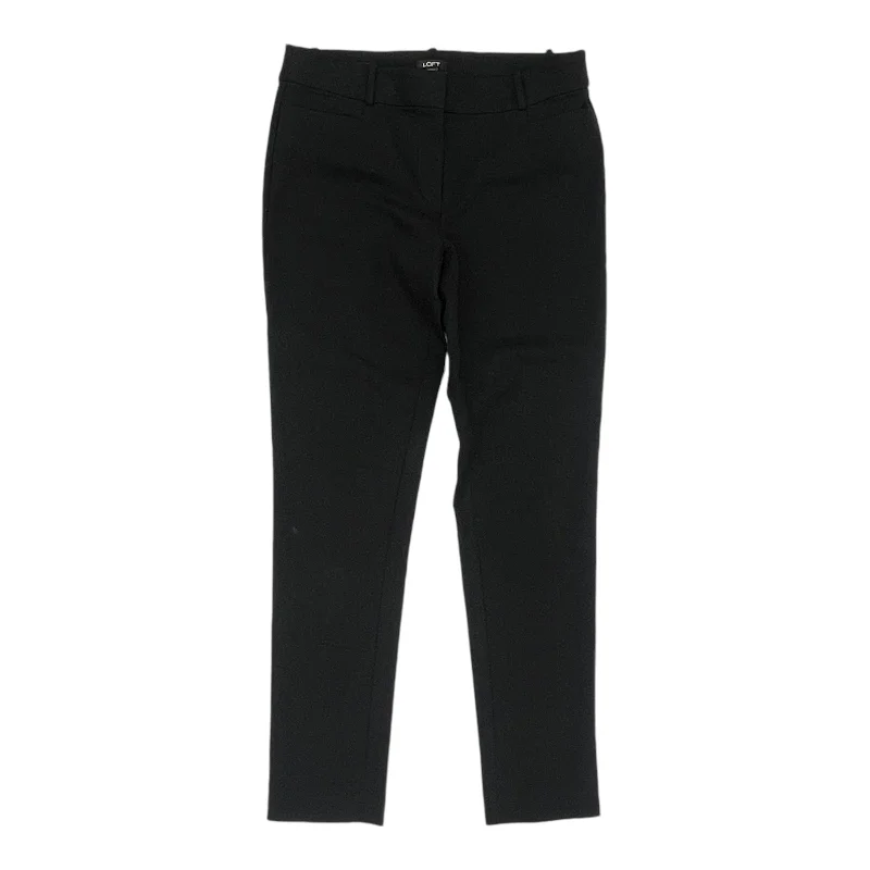 Pants Chinos & Khakis By Loft In Black, Size:8