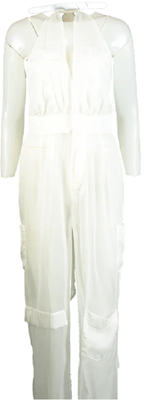 The Dolls House White Jumpsuit UK M