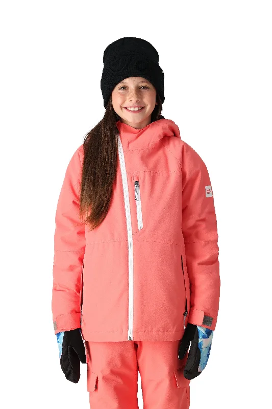 686 Girl's Hydra Insulated Snowboard Jacket Tulip 2025