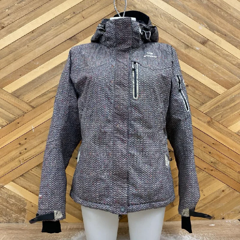 eider - Women's Winter Jacket - MSRP comp $400: Grey/Multi-women-MD