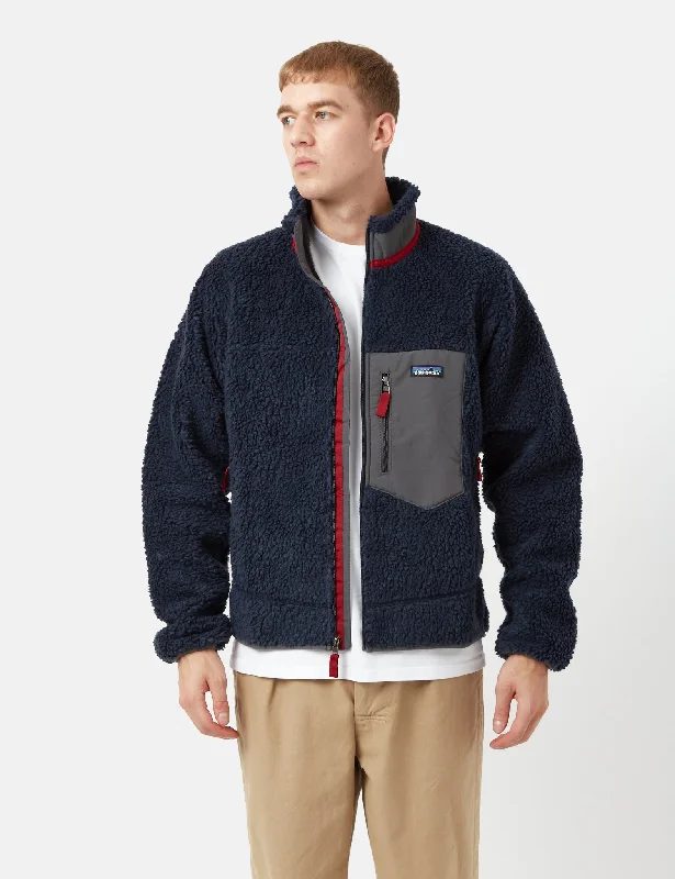 Patagonia Classic Retro-X Jacket - New Navy/Wax Red