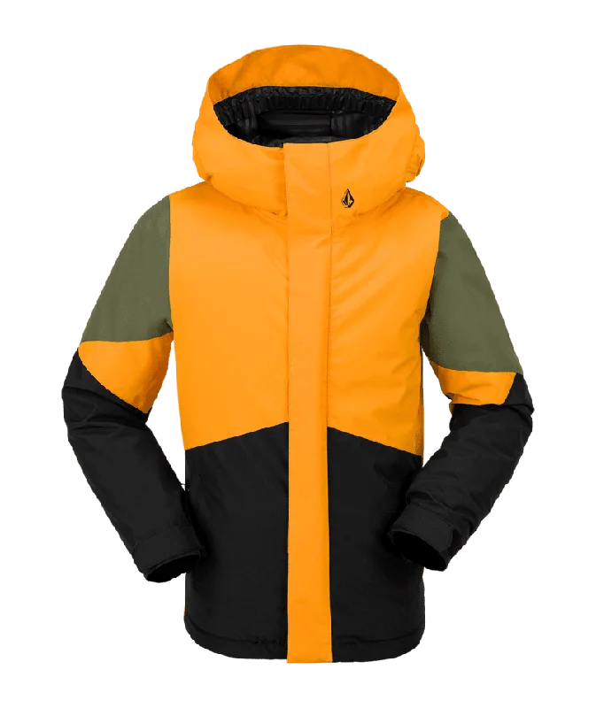 VOLCOM Kids Vernon Insulated Snowboard Jacket Gold 2024