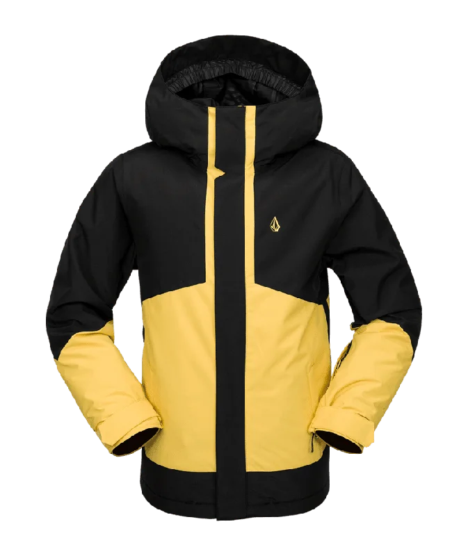 VOLCOM Youth Ryder Insulated Snowboard Jacket Dark Yellow