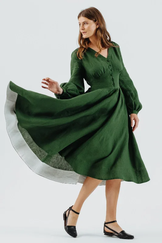 Diane Dress, Long Sleeve