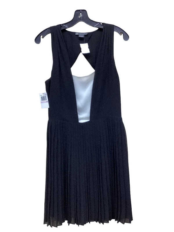 Dress Casual Midi By Armani Exchange In Black & White, Size: S