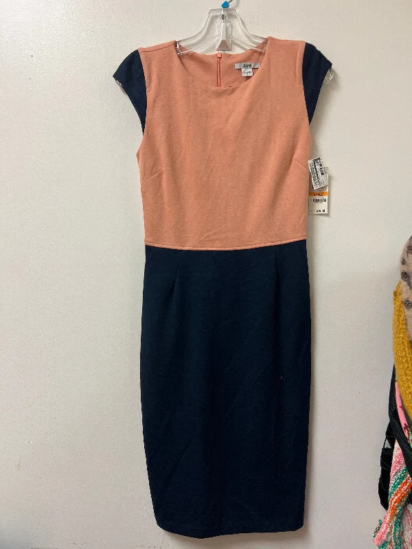 Dress Casual Midi By Bar Iii In Orange, Size: S