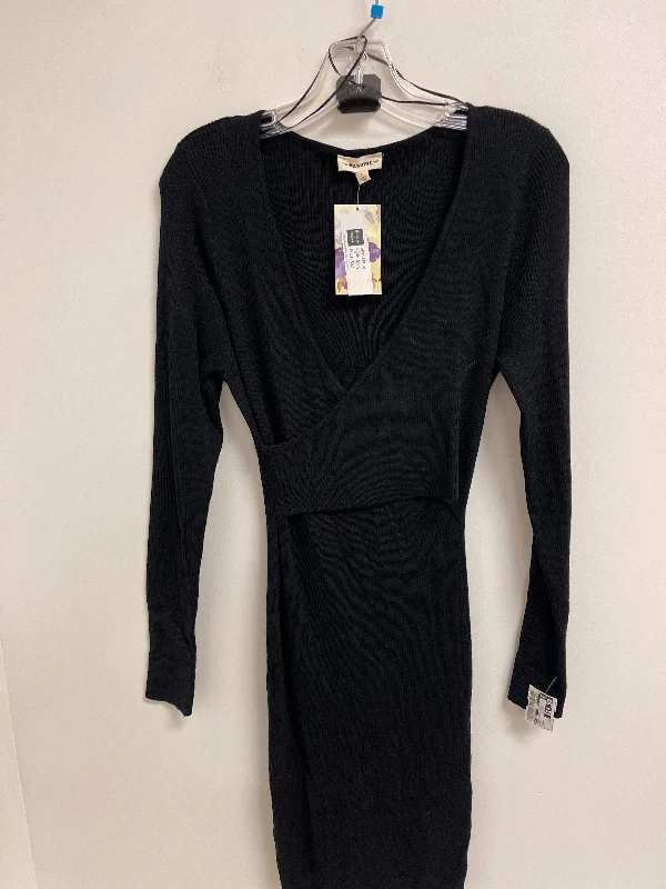 Dress Casual Midi By Ee Some In Black, Size: L