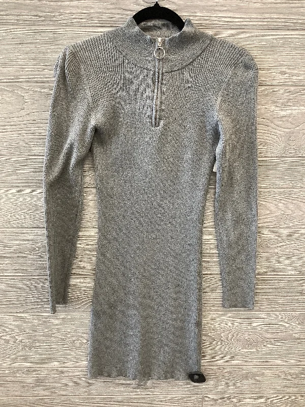 Dress Casual Midi By Hippie Rose In Grey, Size: M