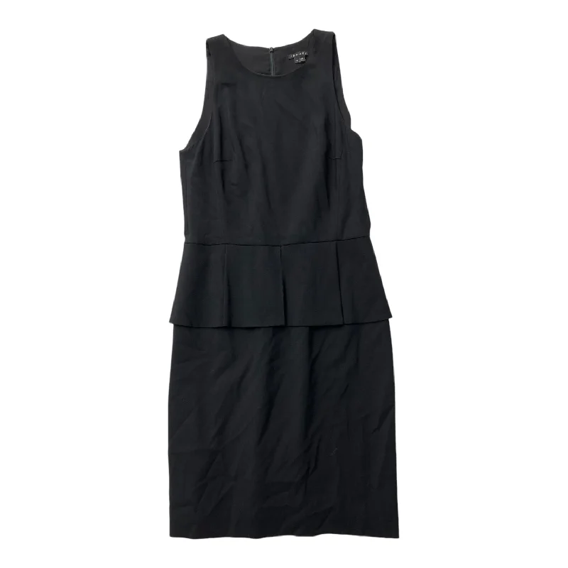 Dress Casual Midi By Theory In Black, Size: M