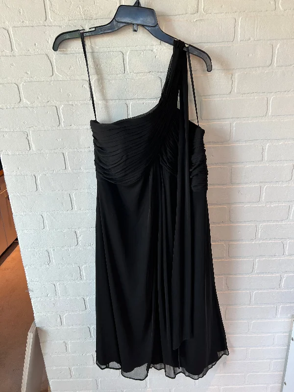 Dress Party Midi By Alex Evenings In Black, Size: Xl