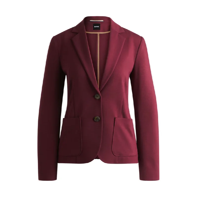 Extra-slim-fit jacket in stretch fabric