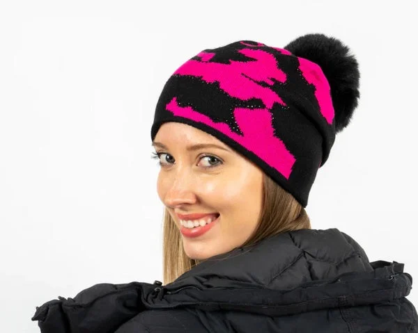 Faux Pom Beanie