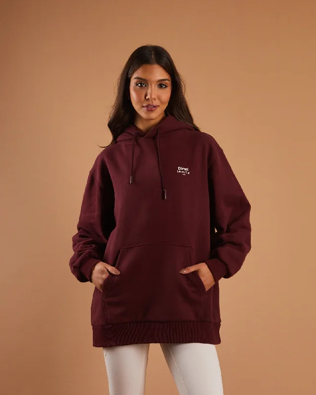 Samara Hood Deep Maroon