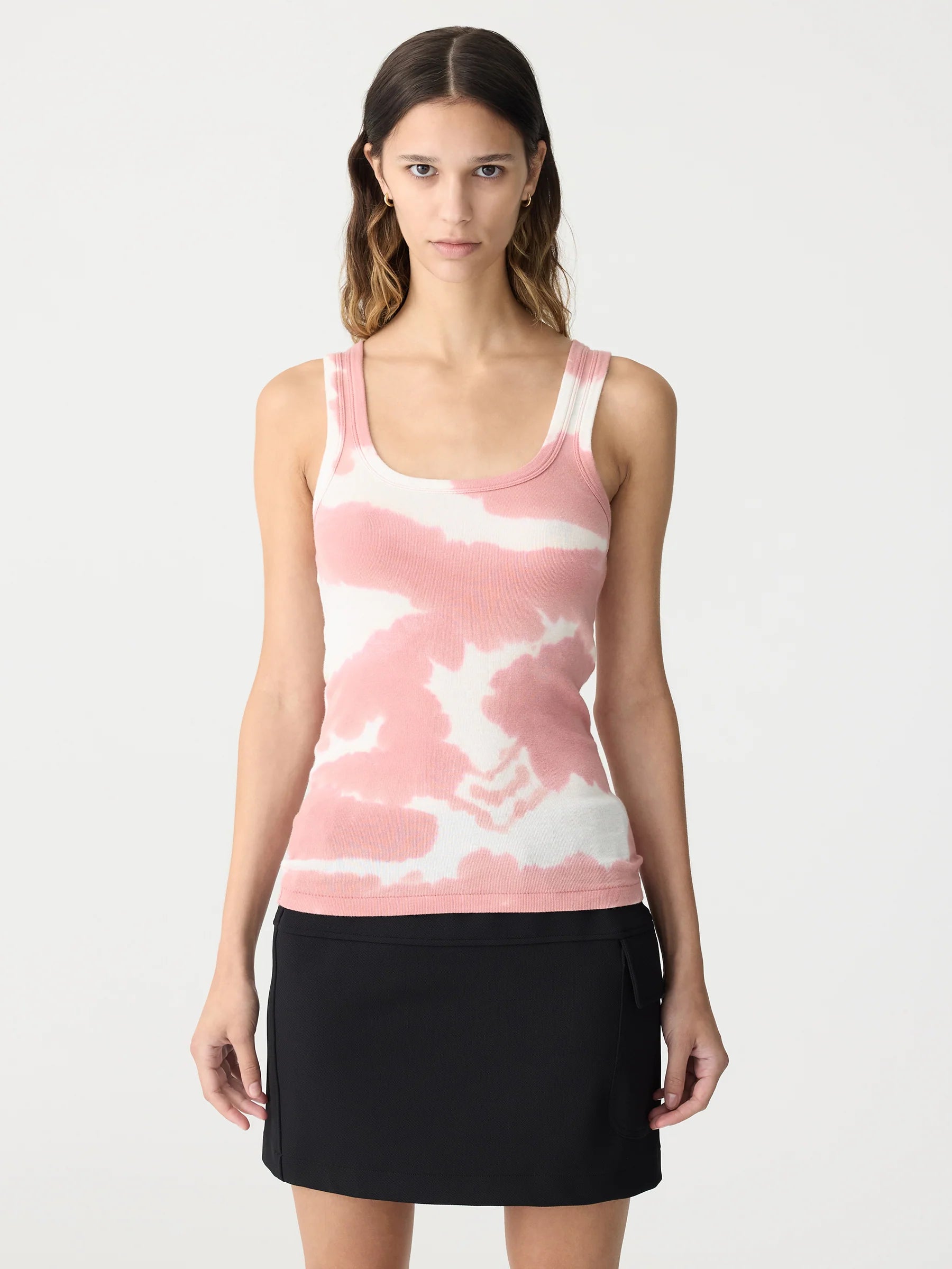 Pink Burst Rib Tank II